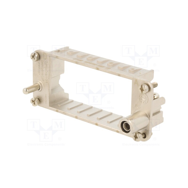 1 pcs x AMPHENOL - C14610P01600015 - Frame for modules, male, C146,heavy|mate F, size E16, Modules: 4