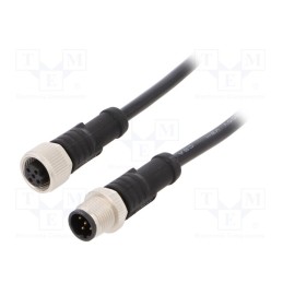 1 pcs x AMPHENOL LTW - M12B05ML-12BFL-SD001 - Cable: for sensors/automation, PIN: 5, M12-M12, B code-Profibus
