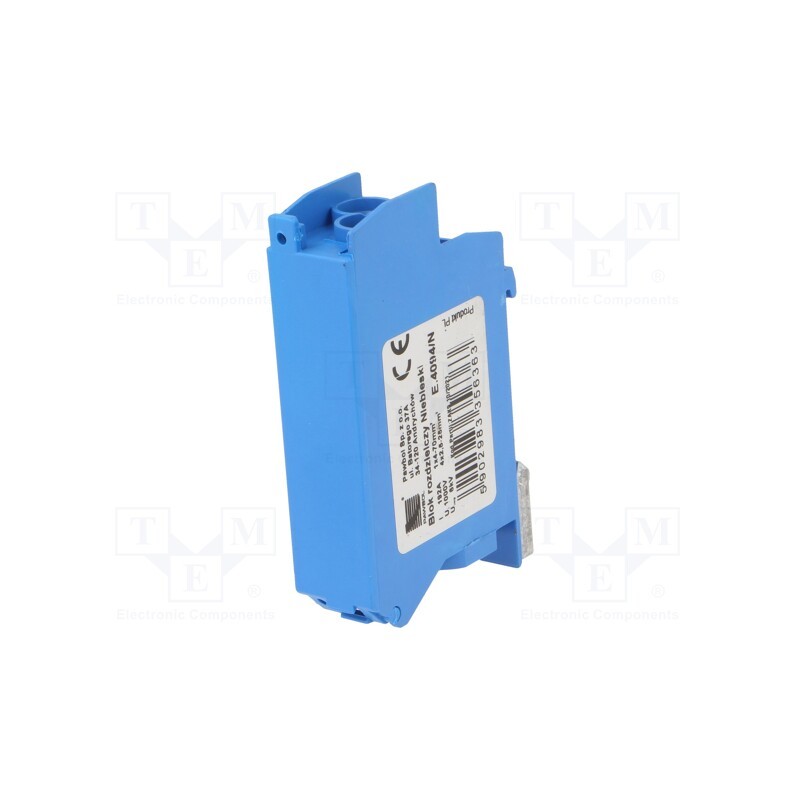 1 pcs x PAWBOL - E.4094/N - Splice terminal: distribution block, ways: 1, terminals: 5, blue