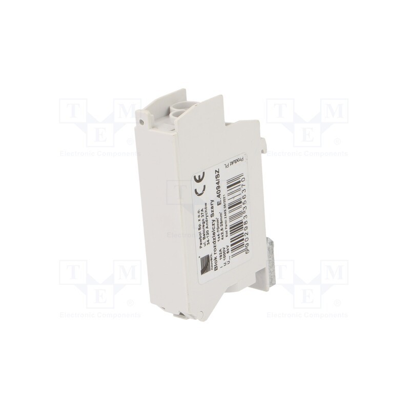 1 pcs x PAWBOL - E.4094/SZ - Splice terminal: distribution block, ways: 1, terminals: 5, grey
