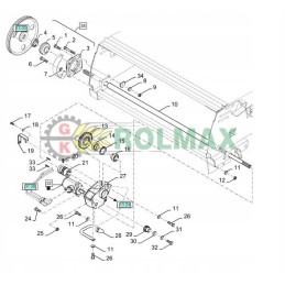 New Holland CX 84071671 header drive shaft