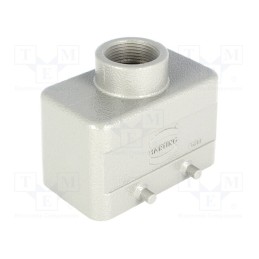 1 pcs x HARTING - 9300101421 - Enclosure: for Han connectors, Han, size 10B, for cable, straight