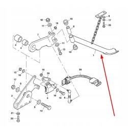 Lca103627 joint arm of the corn head