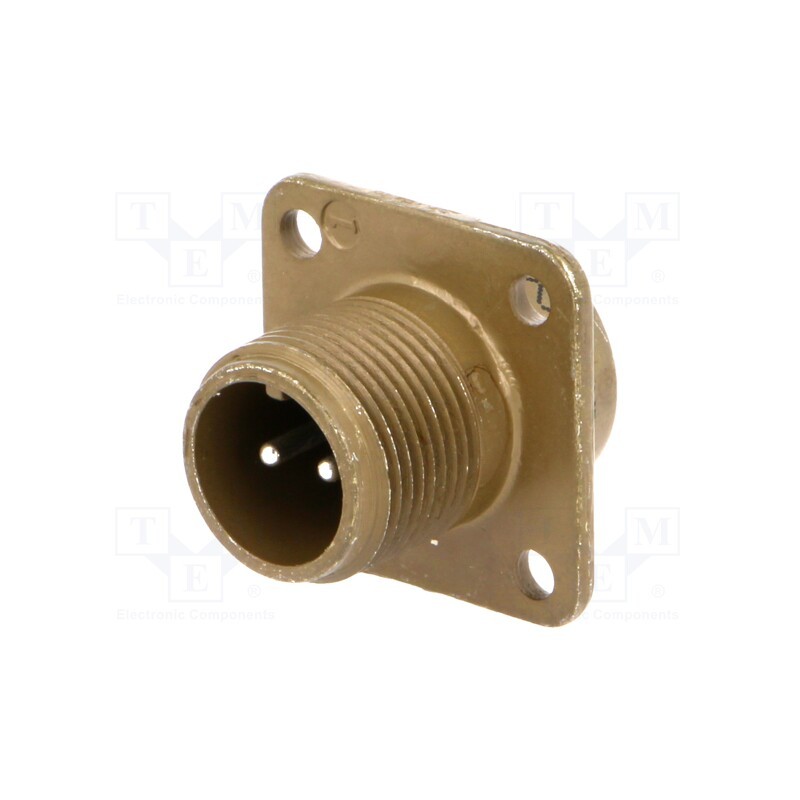 1 pcs x AMPHENOL - 97-3102A-10SL-4P - Connector: circular, size 10SL, 97, aluminium alloy, olive, socket