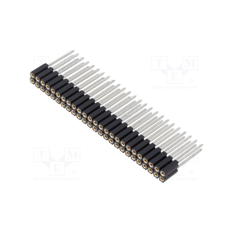 1 pcs x FISCHER ELEKTRONIK - BL10.50Z - Socket, pin strips, female, PIN: 50, straight, 2.54mm, THT, 2x25
