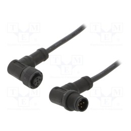 1 pcs x AMPHENOL LTW - MSBP05MR-SBPFR-SB001 - Cable: for sensors/automation, PIN: 5, M12-M12, B code-Profibus