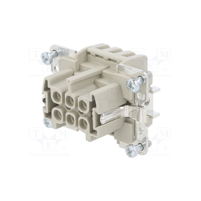 1 pcs x LAPP - 10401000 - Connector: HDC, contact insert, female, EPIC H-BE, PIN: 6, 6+PE