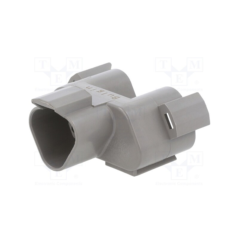 1 pcs x BULGIN - PX0113P03GY - Transition: T adapter, PX0, PIN: 3, grey, -20÷150°C, IP68