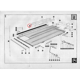 Claas Dominator 85 105 grain pan cover