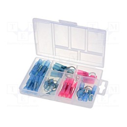 1 set x NINIGI - ST-ASS-42-HSCT - Kit: connectors, crimped, in heat-shrinkable insulation, 42pcs.