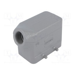 1 pcs x HARTING - 19300101520 - Enclosure: for HDC connectors, Han® B, size 10B, for cable, M20