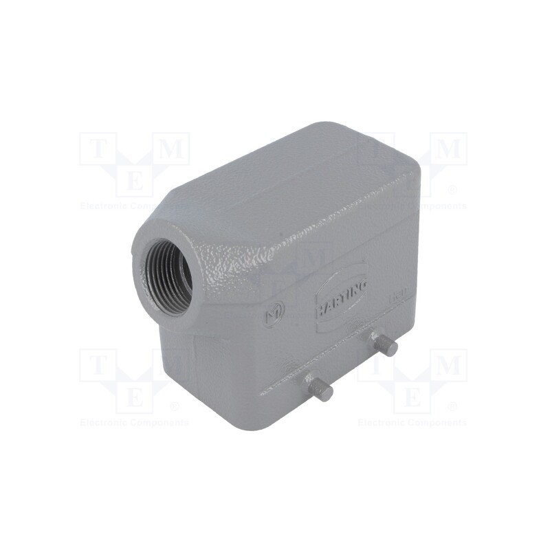 1 pcs x HARTING - 19300101520 - Enclosure: for HDC connectors, Han® B, size 10B, for cable, M20
