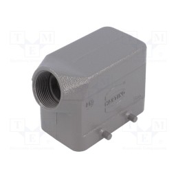 1 pcs x HARTING - 19300101521 - Enclosure: for HDC connectors, Han® B, size 10B, for cable, M25
