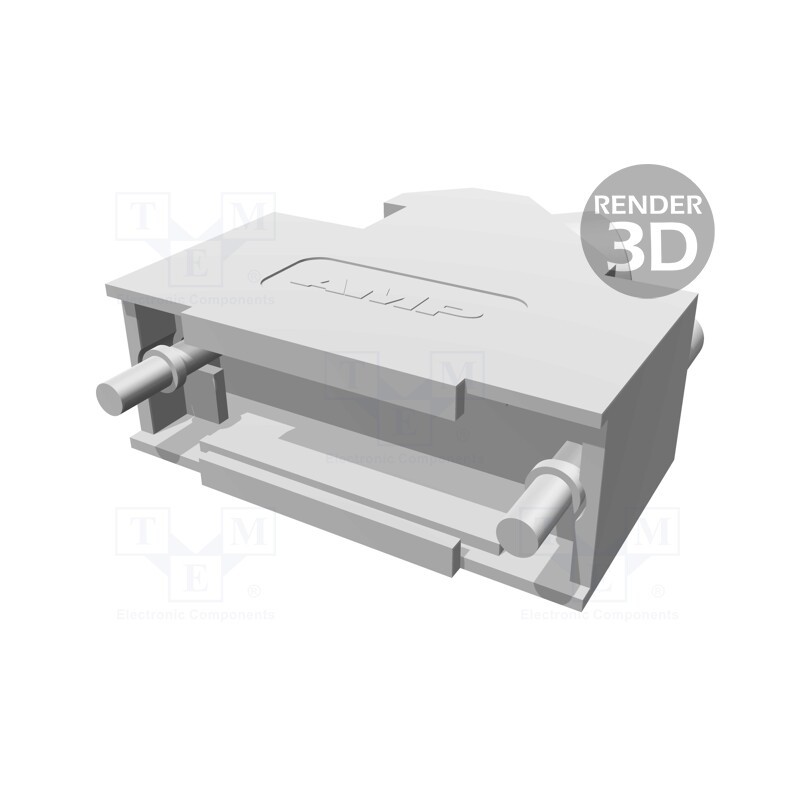 1 pcs x TE Connectivity - 5-1478763-2 - Enclosure: for D-Sub connectors, D-Sub 15pin,D-Sub HD 26pin