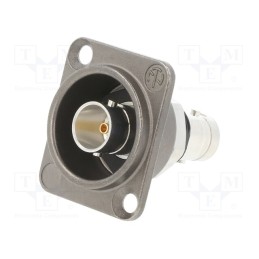 1 pcs x NEUTRIK - NBB75DFIX - ISOLATED UHD BNC CHASSIS CONNECTOR FEEDTHROUGH IN ANTRA