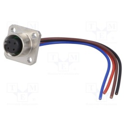 1 pcs x DEGSON ELECTRONICS - SD-M12A-04P-FF-SS8050-00A(H) - Socket, M12, PIN: 4, female, A code-DeviceNet / CANopen, IP67, 250V