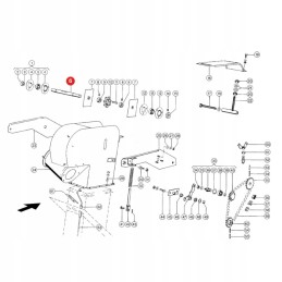 Claas elevator conveyor roller 605127 3 agv