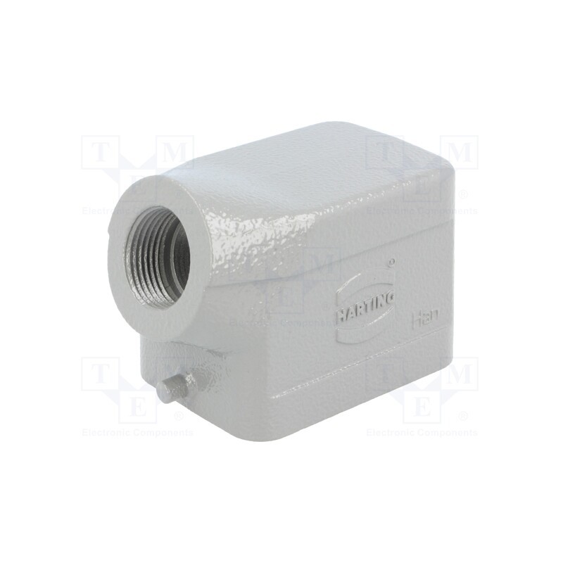 1 pcs x HARTING - 9300061540 - Enclosure: for Han connectors, Han, size 6B, for cable, for latch