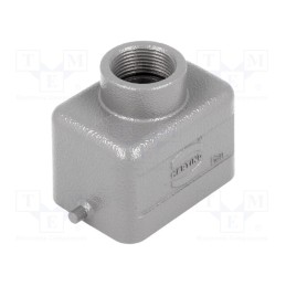 1 pcs x HARTING - 9300061441 - Enclosure: for Han connectors, Han, size 6B, for cable, for latch