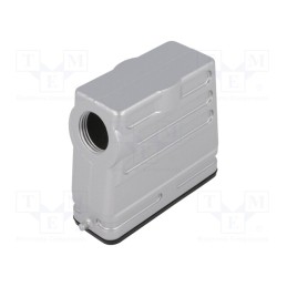 1 pcs x AMPHENOL - C14621R0255502 - Enclosure: for HDC connectors, C146, size A16, for cable, angled