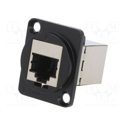 1 pcs x CLIFF - CP30225SMB - Coupler, FT, Cat: 6a, shielded, Layout: 8p8c, 19x24mm, Mat: metal