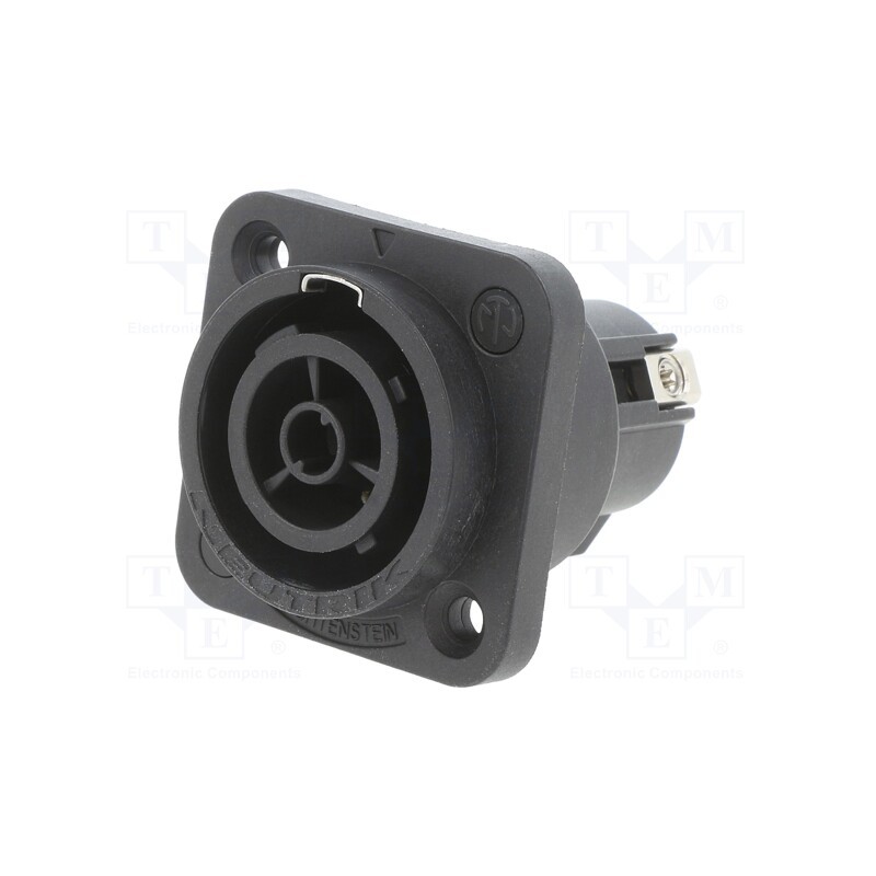 1 pcs x NEUTRIK - NAC3FPX-ST-TOP - APPLIANCE OUTLET CONNECTOR SCREW TERMINALS