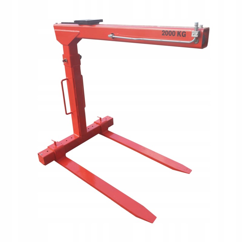 Hydraulic fork suspension, leveled extension