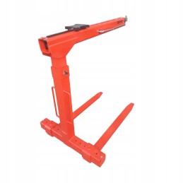 Hydraulic fork suspension, leveled extension