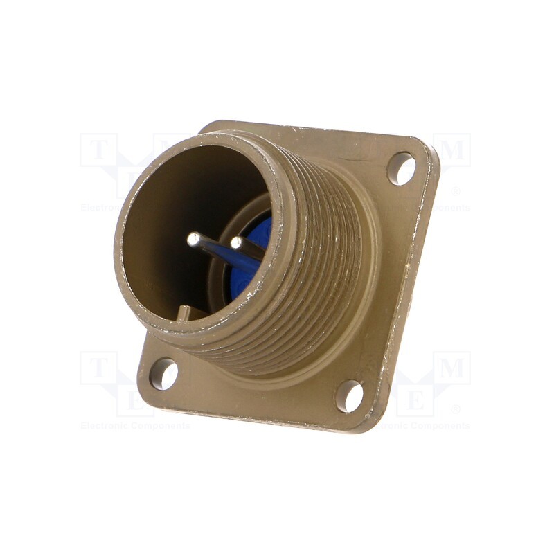 1 pcs x AMPHENOL - 97-3102A-14S-9P - Connector: circular, size 14S, 97, aluminium alloy, olive, socket