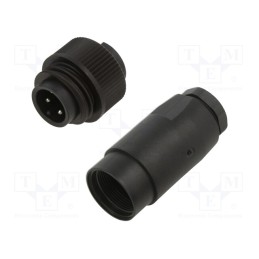 1 pcs x BINDER - 99 4221 14 04 - Connector: circular, 692,693,RD24, 400V, PIN: 4, plug, male, 16A