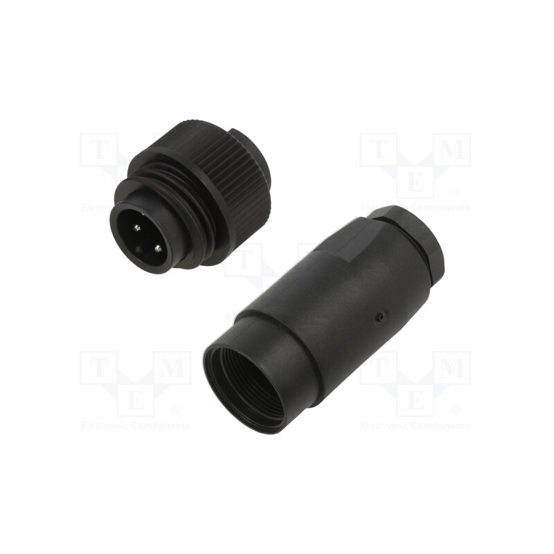 1 pcs x BINDER - 99 4221 14 04 - Connector: circular, 692,693,RD24, 400V, PIN: 4, plug, male, 16A