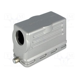 1 pcs x AMPHENOL - C14621R0165561 - Enclosure: for HDC connectors, C146, size E16, for cable, angled
