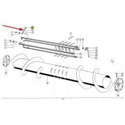 610482 g shock-absorbing rubber 80 x 95 x 15