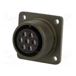 1 pcs x AMPHENOL - DS3102A 16S-1S - Connector: circular, size 16S, MS/DS, aluminium alloy, olive, 13A