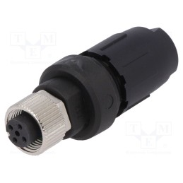 1 pcs x MURR ELEKTRONIK - 7000-12641-0000000 - Plug, M12, PIN: 4, female, A code-DeviceNet / CANopen, for cable