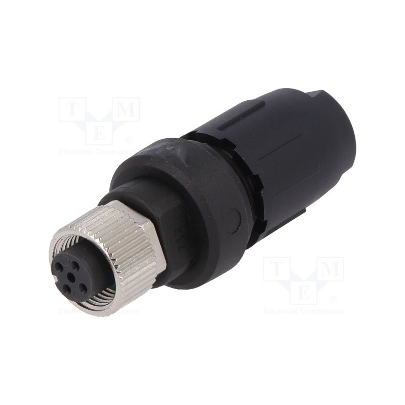 1 pcs x MURR ELEKTRONIK - 7000-12641-0000000 - Plug, M12, PIN: 4, female, A code-DeviceNet / CANopen, for cable