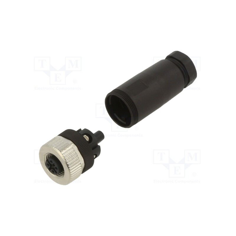 1 pcs x PHOENIX CONTACT - 1681486 - Plug, M12, PIN: 5, female, A code-DeviceNet / CANopen, for cable