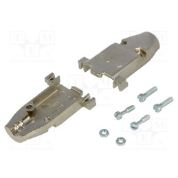 1 pcs x TE Connectivity - 5745171-1 - Enclosure: for D-Sub connectors, D-Sub 9pin,D-Sub HD 15pin