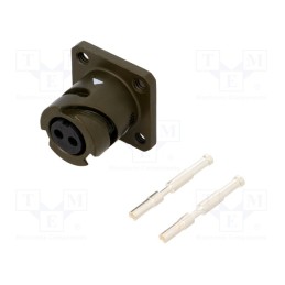 1 pcs x AMPHENOL - VG95234B1-10SL-4SN - Connector: military, size 10SL, VG95234, socket, female, PIN: 2