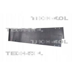 Rubber throat apron 1286x140 bison