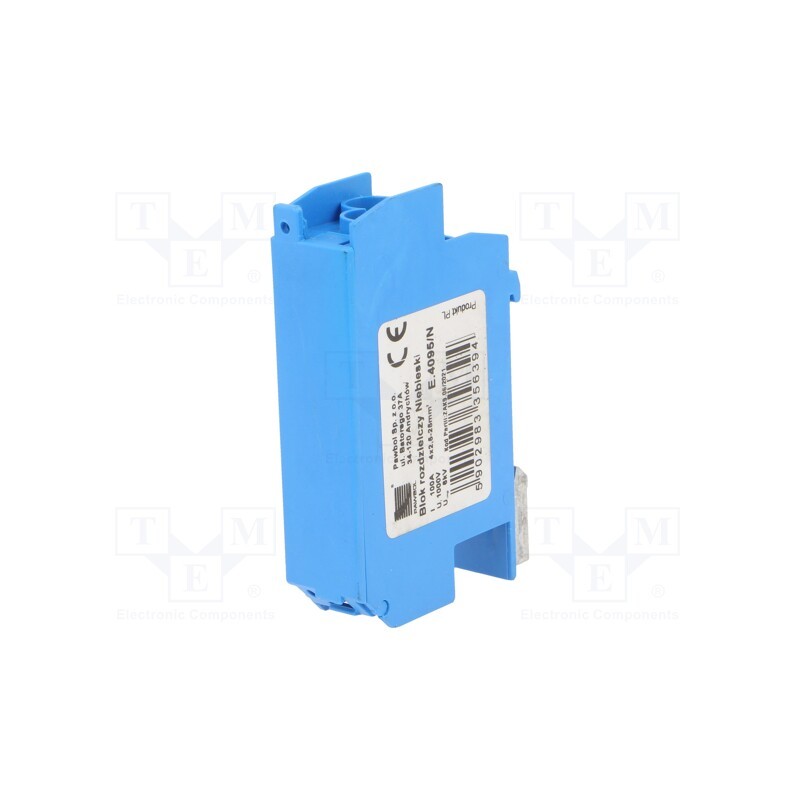 1 pcs x PAWBOL - E.4095/N - Splice terminal: distribution block, ways: 1, terminals: 8, blue