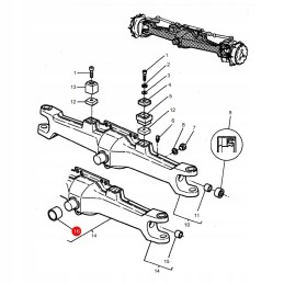 Claas bush 237721 0 replacement