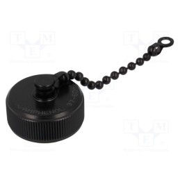 1 pcs x AMPHENOL - 9760-14(621) - Protection cover, size 14,size 14S, 97, aluminium alloy, black