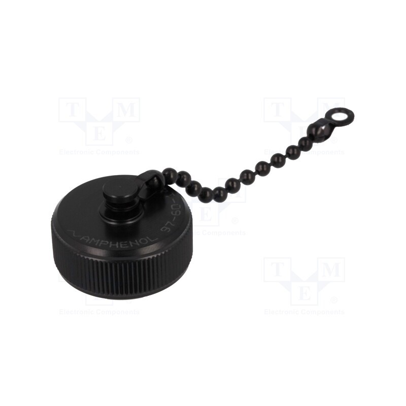 1 pcs x AMPHENOL - 9760-14(621) - Protection cover, size 14,size 14S, 97, aluminium alloy, black