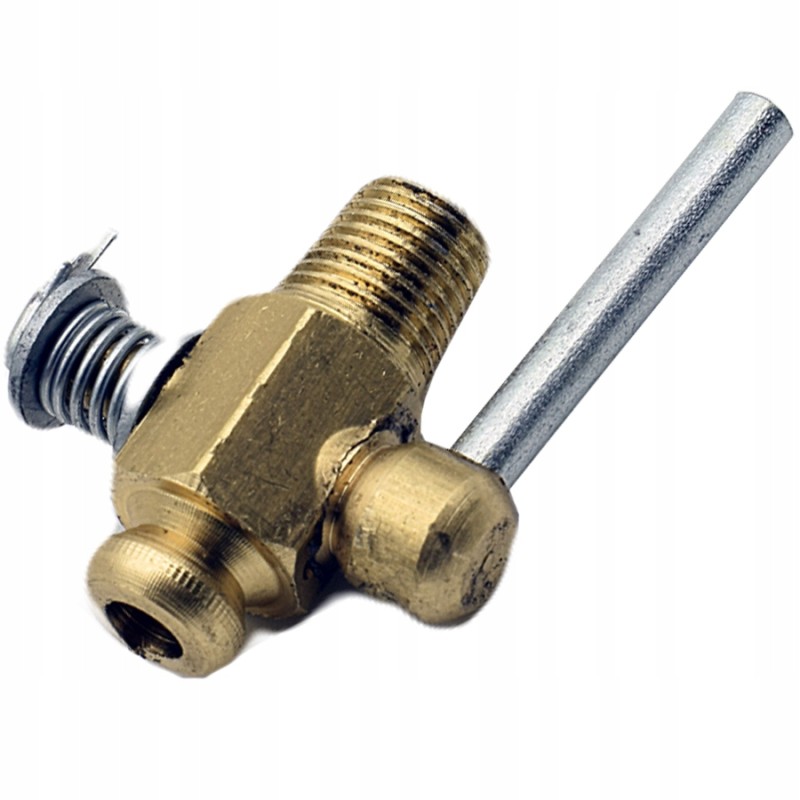 Water faucet tap for the Bison combine harvester block