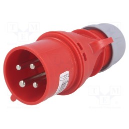1 pcs x PCE - 01/06/7024 - Connector: AC supply 3-phase, plug, male, 32A, 400VAC, IEC 60309