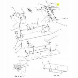 Cat Mini Excavator Armrest Actuator 301 5 301 6 2054598
