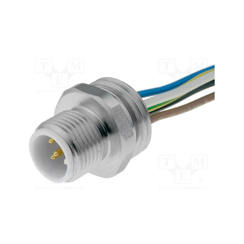 1 pcs x LUMBERG AUTOMATION - 45704 PRSFM 5/0,5 M - Socket, M12, PIN: 5, male, A code-DeviceNet / CANopen, cables, 0.5m