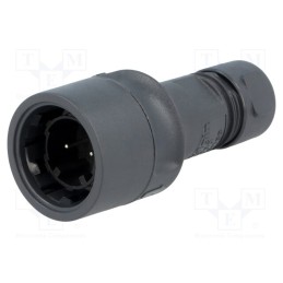 1 pcs x BULGIN - PXP6010/02P/ST/0507 - Connector: circular, plug, male, PIN: 2, Buccaneer 6000, for cable