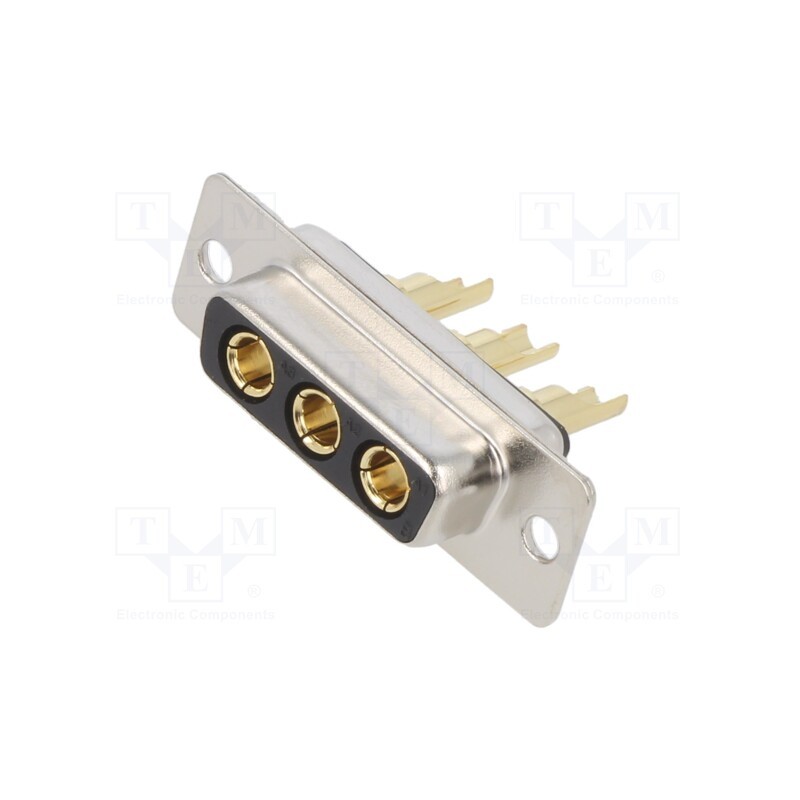1 pcs x MH CONNECTORS - MHCDR5W5S4 - Special D-Sub, PIN: 5, plug, female, on PCBs, THT, MHCD, 240V